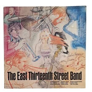 Autographed East Thirtheen Band signed vinyl by Larry Rivers